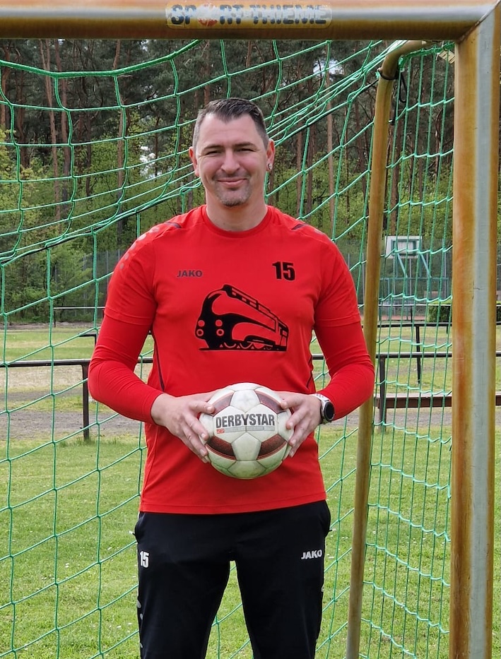 Trainer Fußball D-Jugend Steven Biermann